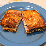 Grilled Ham and Apricot Sandwich