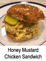 Honey Mustard Chicken Sandwich