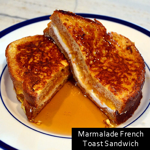 Marmalade French Toast Sandwich