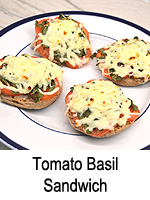 Tomato Basil Sandwich
