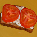 Tomato & Ricotta Cheese Sandwich