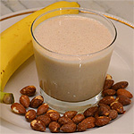 Banana Almond Protein Shake
