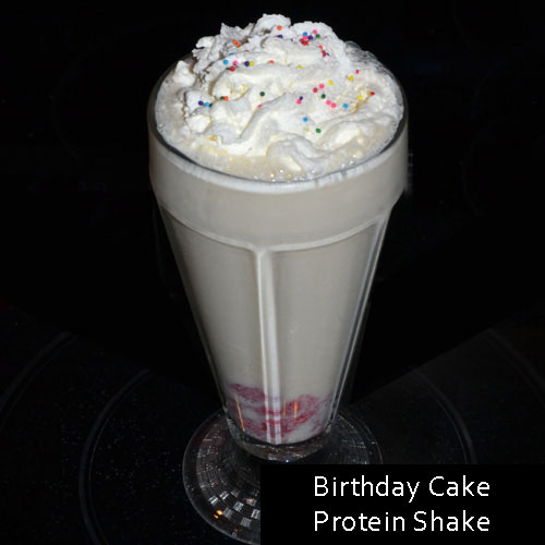 Birthday Cake Protein Shake