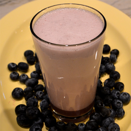 Blueberry Switchel Protein Drink