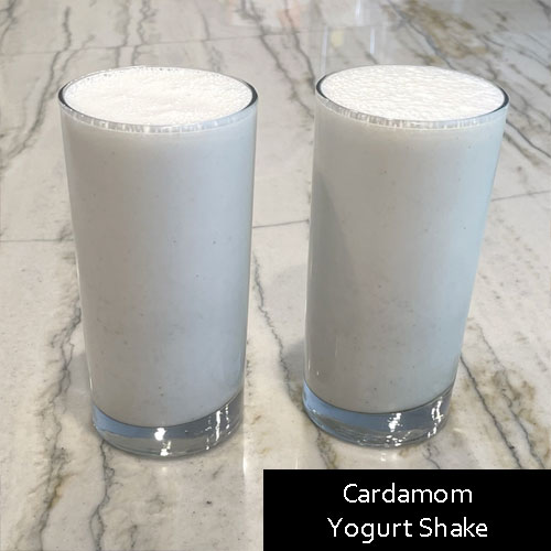 Cardamom Yogurt Shake