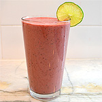 Cherry Lime Beet Protein Shake