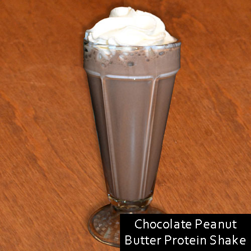 Chocolate Peanut Butter Protein Shake