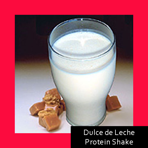 Dulce de Leche Protein Shake