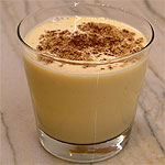 Eggnog Banana Protein Shake