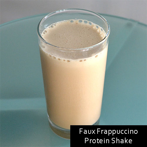 Faux Frappuccino Protein Shake
