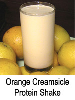 Orange Creamsicle Protein Shake