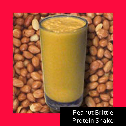 Peanut Brittle Protein Shake