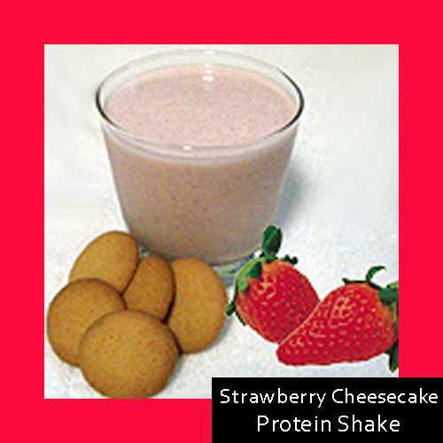 Strawberry Cheesecake Protein Shake