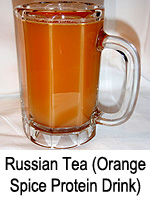 Russian Tea (Orange Spice Protein Drink)