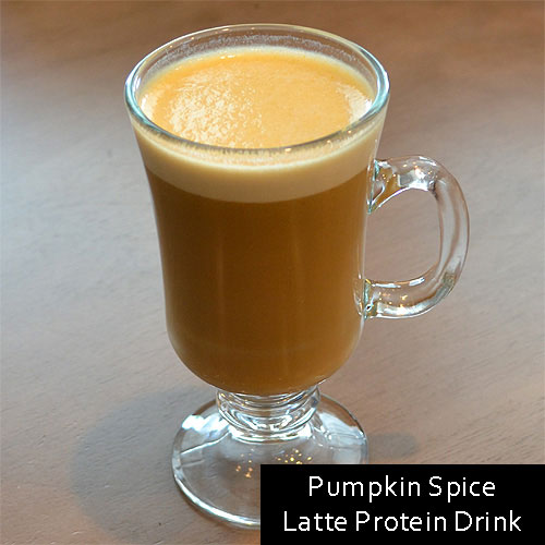 Pumpkin Spice Latte Protein Drink