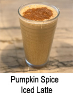 Pumpkin Spice Iced Latte