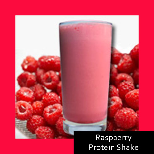 Raspberry Protein Shake
