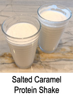 Salted Caramel Protein Shake