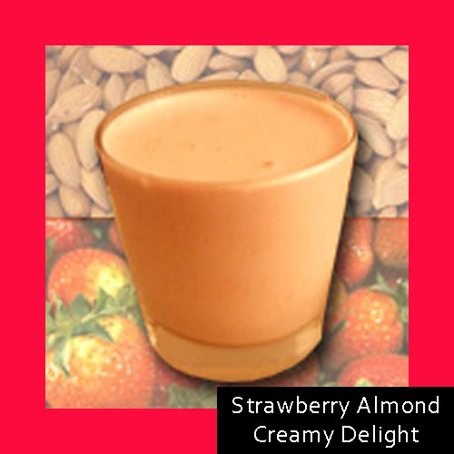 Strawberry Almond Creamy Delight