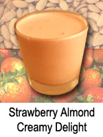 Strawberry Almond Creamy Delight