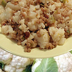 Cauliflower, Couscous and Currant
