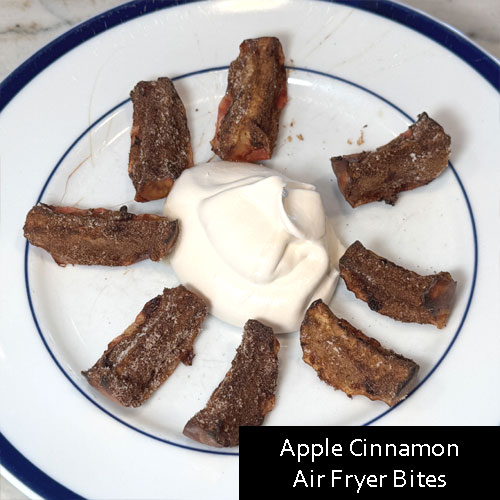Apple Cinnamon Air Fryer Bites