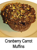 Cranberry Carrot Muffins