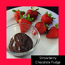 Strawberry Chocolate Fudge