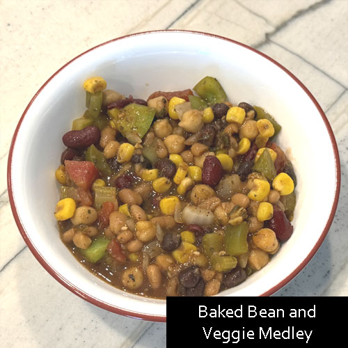 Baked Bean and Veggie Medley