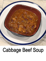 Cabbage Beef Soup