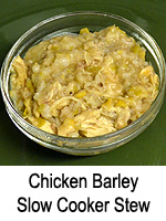 Chicken Barley Slow Cooker Stew