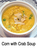Corn Soup with Crab