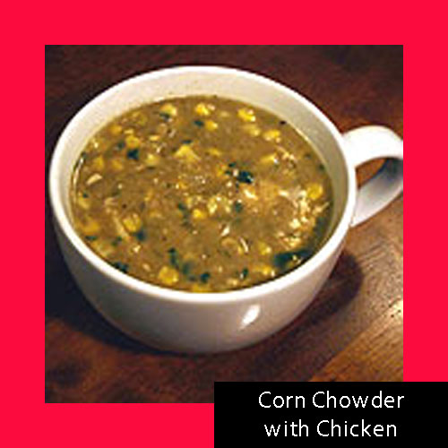 Corn Chowder with Chicken