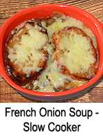 French Onion Soup - Slow Cooker (Crock Pot)