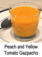 Peach and Yellow Tomato Gazpacho