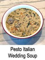 Pesto Italian Wedding Soup