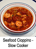 Seafood Cioppino - Slow Cooker