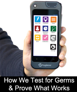 How We Test for Germs & Prove What Works
