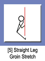 Straight Leg Groin Stretch