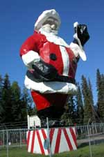 Santa in North Pole