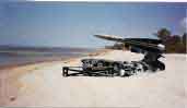 Missiles on Smathers Beach