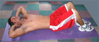 Sit-up Starting Position Picture