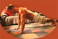 Traditional Pushup Start Position Picture