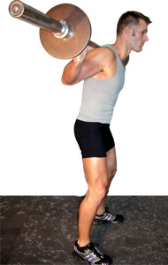 Barbell Squat Starting Position