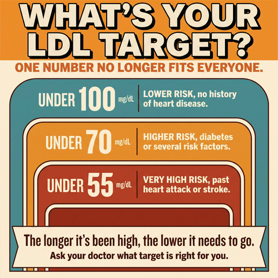 LDL Target Chart