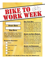 Bike to Work Week Poster