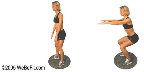 Squats - Body Weight