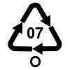 Plastic with 7 Symbol