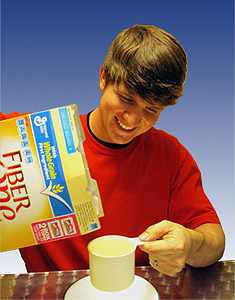 Measure before you eat.