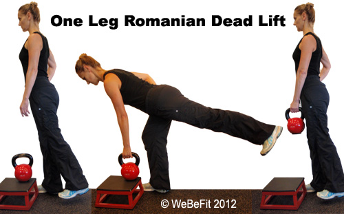 One Leg Romanian Dead Lift